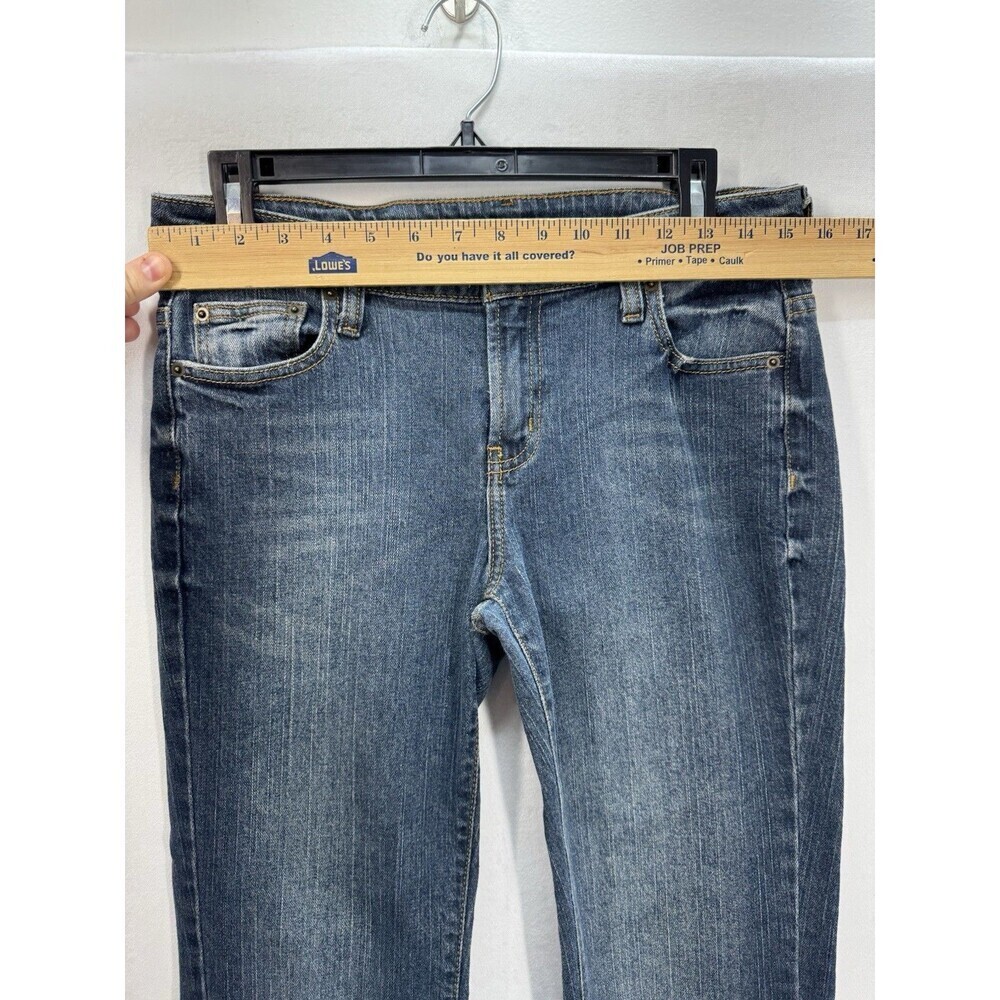 Garnet Hill Signature 5-pocket Slim Jeans Women’s 6 Blue Medium Wash Stretch - Picture 7 of 11